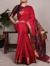 Ynf7408 Poly Cotton With Zari Weaving Work Sarees Wholesale In India
